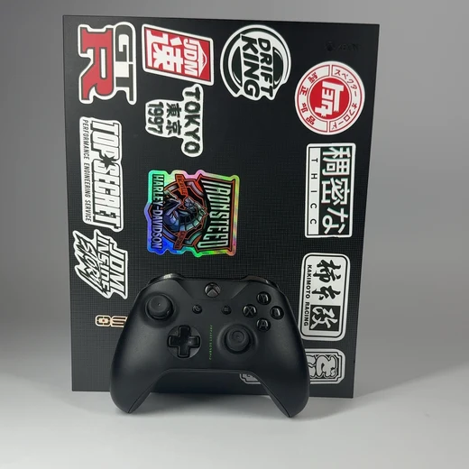 Microsoft Xbox One X 1TB Console Gaming System Galaxy Black 1787